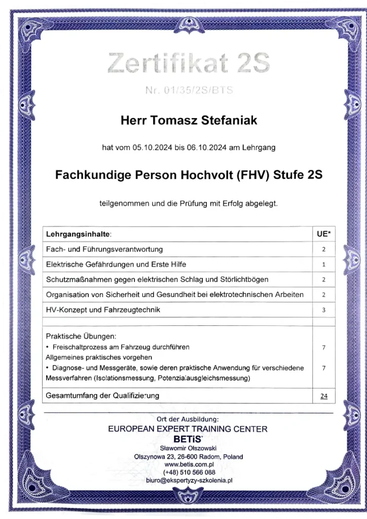 RTS - certyfikaty-e RTS certyfikaty e