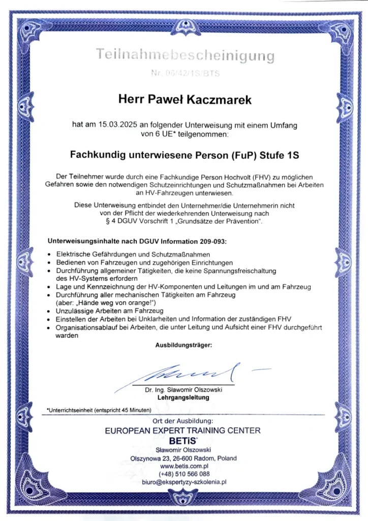 RTS - certyfikaty-i RTS certyfikaty i